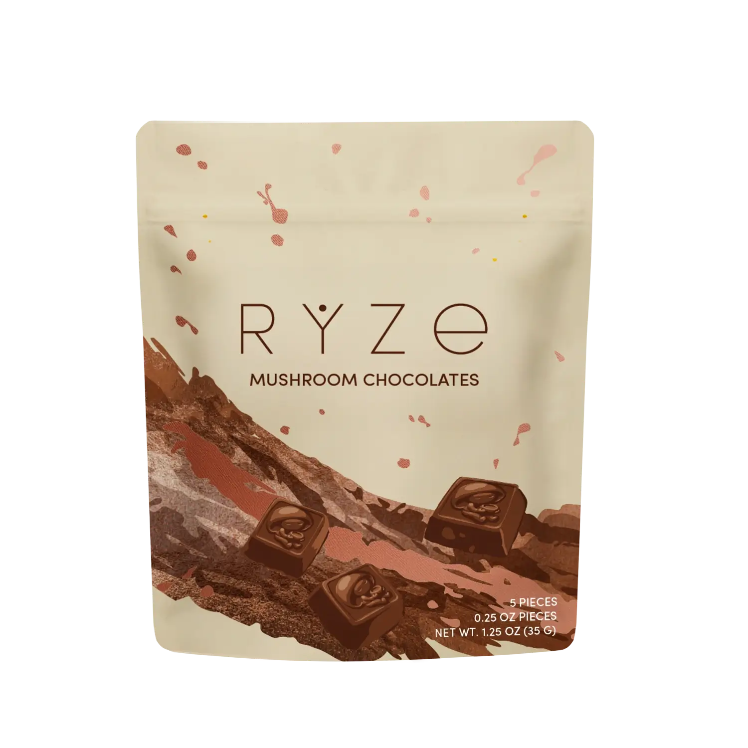 FREE Mushroom Chocolates Rye (5 pieces) H6