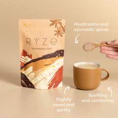 RYZE Mushroom Chai Starter Bag Y0