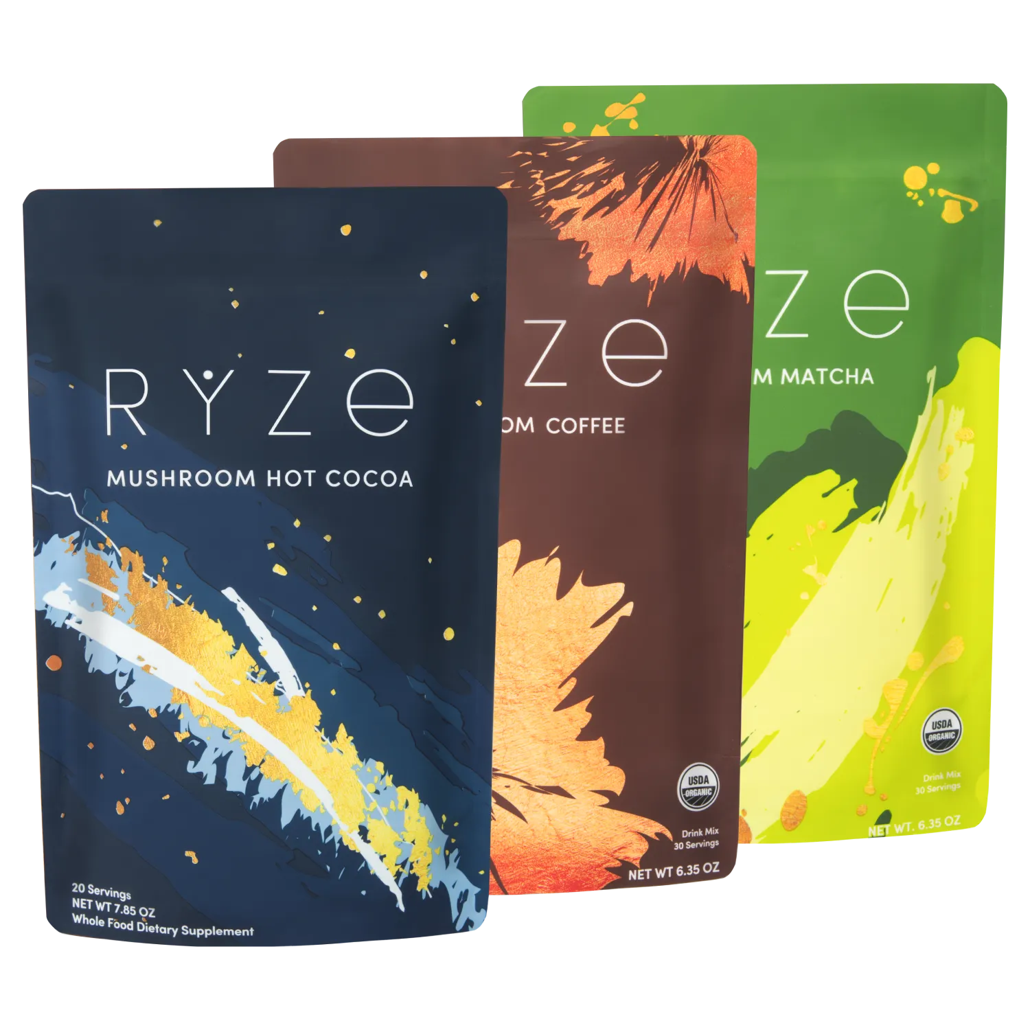 Ultimate Day + Night Bundle: Coffee + Matcha + Cocoa W0