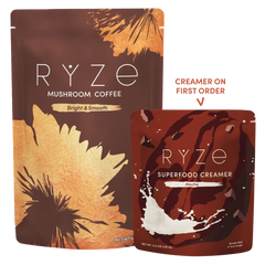 Mushroom Coffee + Mocha Creamer Set B3