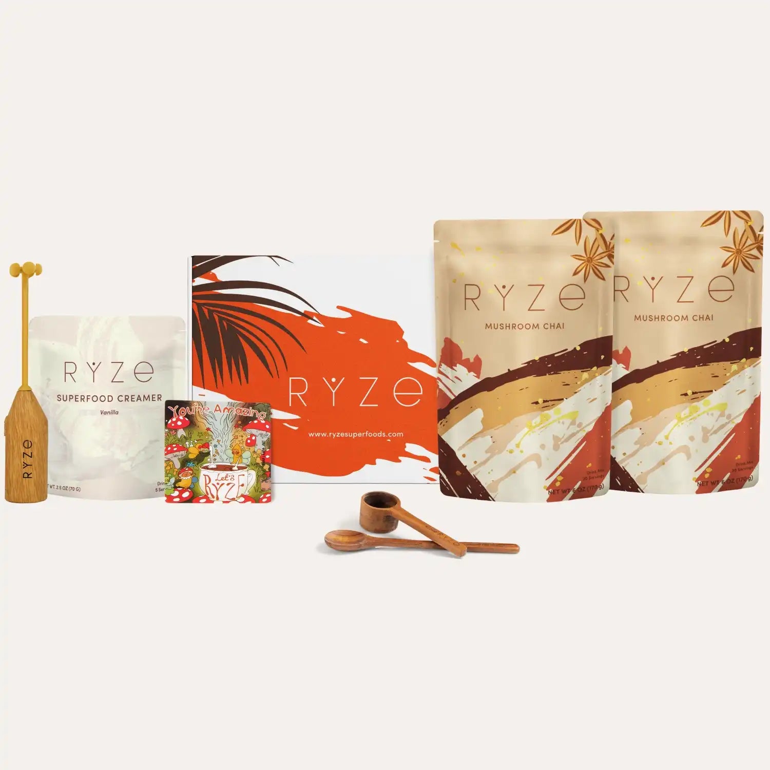 Mushroom Chai Starter Kit (40 Servings) W4