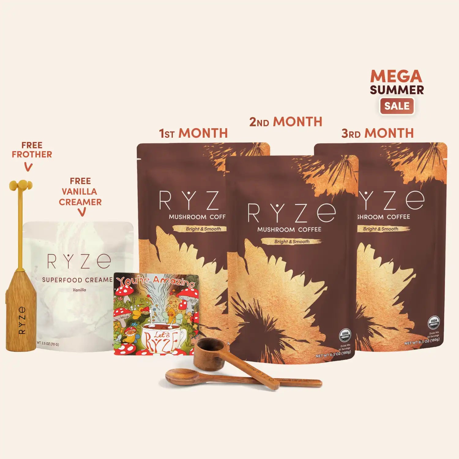 Mushroom Coffee (90 Serving) Q2