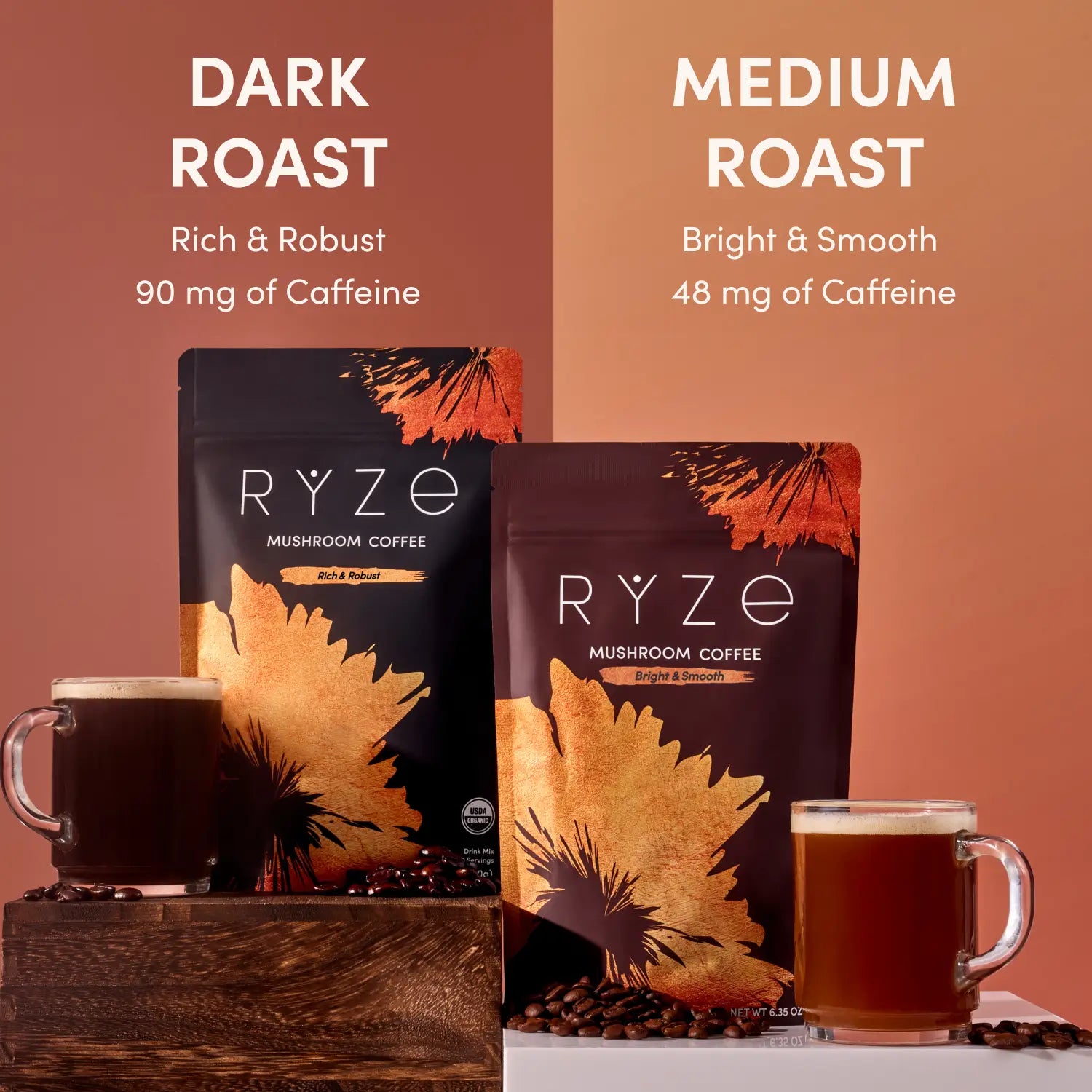 RYZE Ritual Set Dark Roast (90 Day Plan) F9