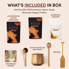 Mushroom Coffee Ritual Set L8
