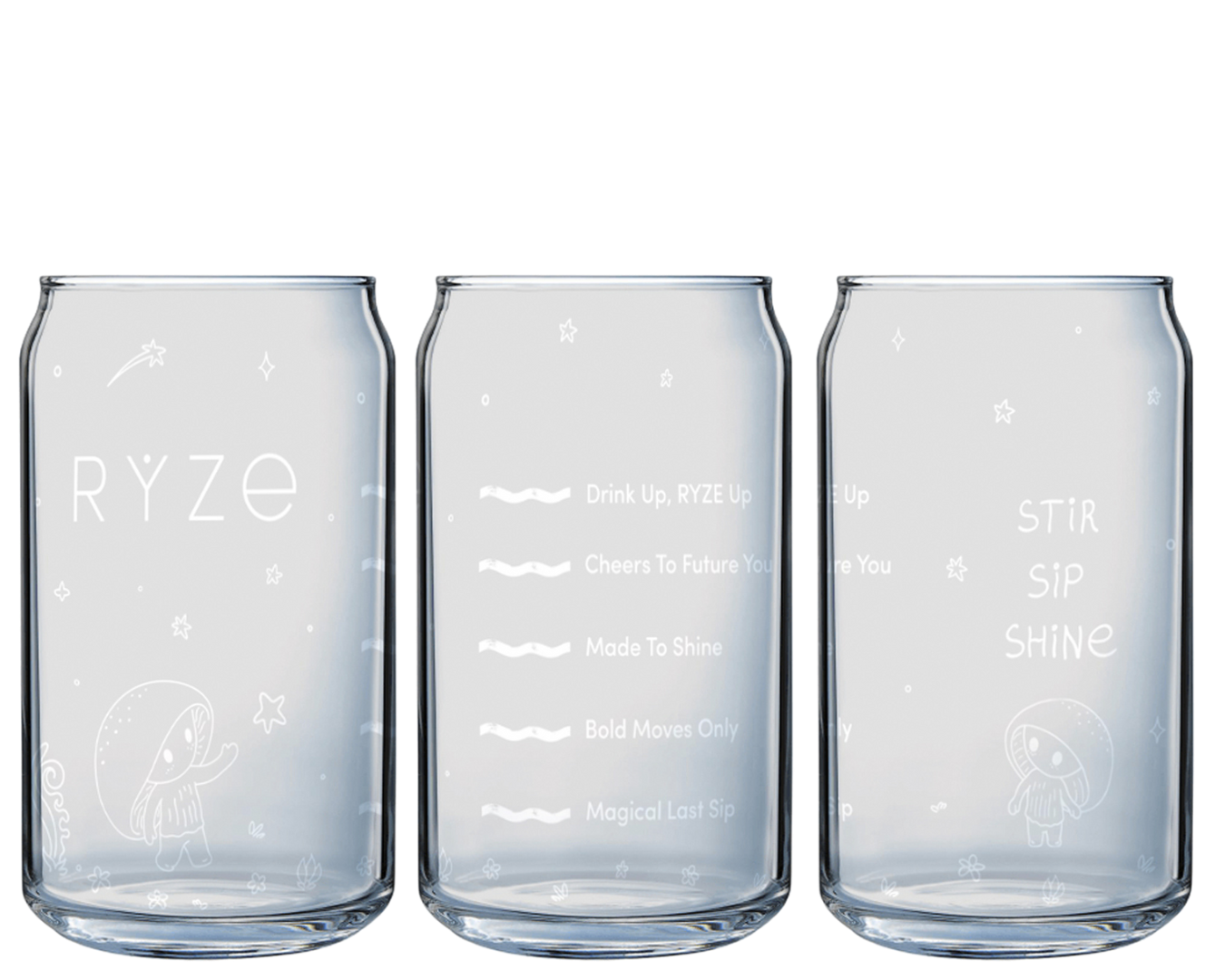 Iced Coffee Glass Q4