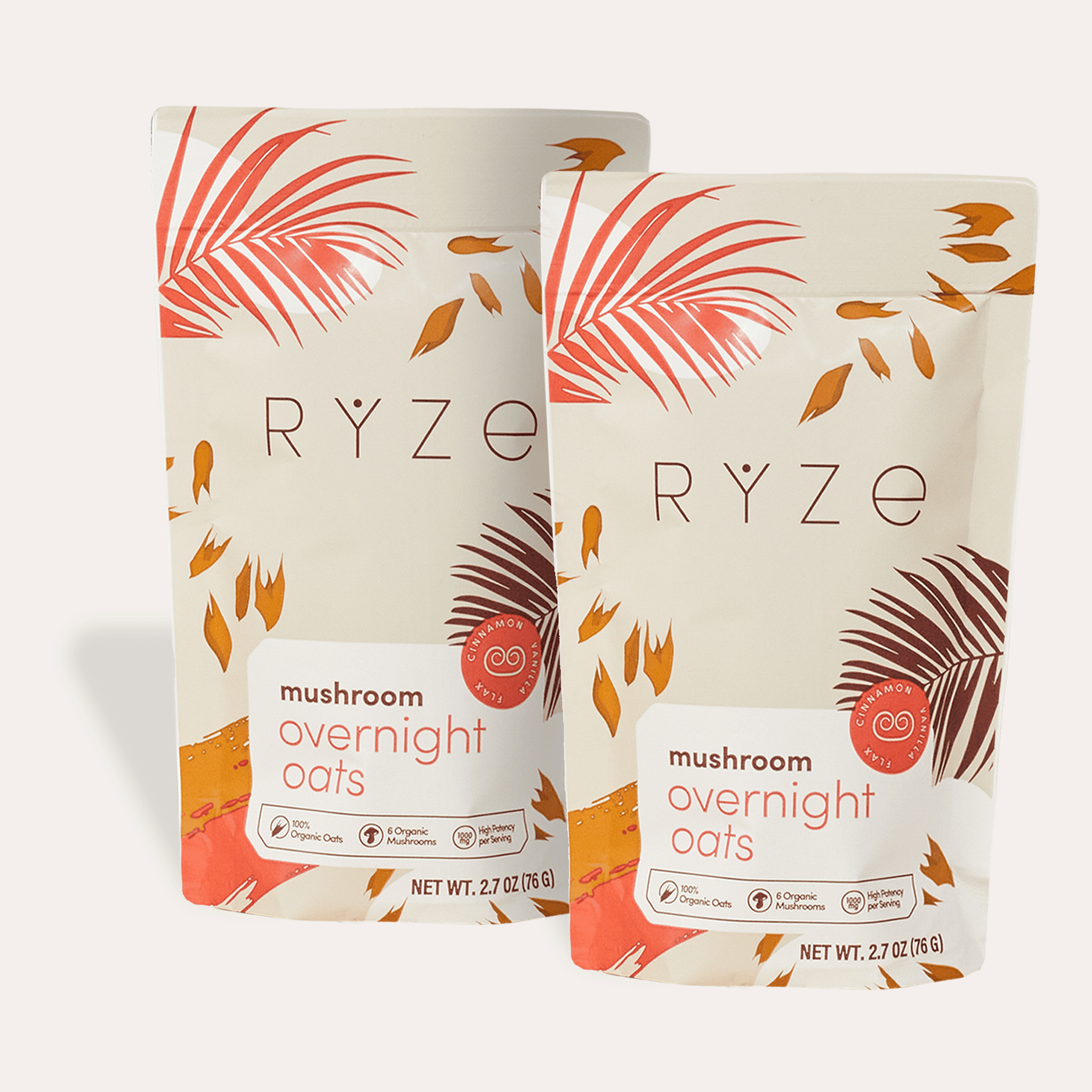 Mushroom Overnight Oats Pack (28 Servings) S7