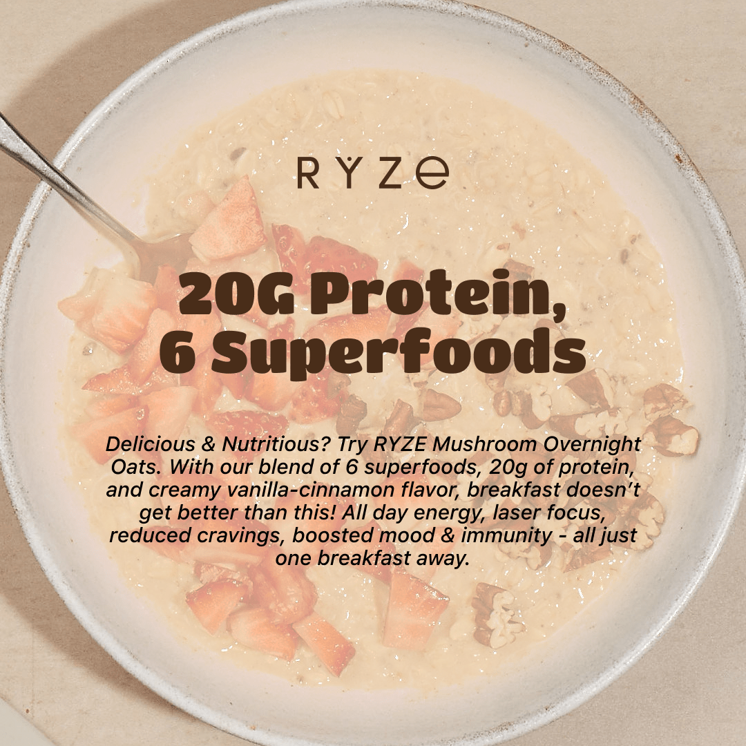 Mushroom Overnight Oats Pack (28 Servings) S7