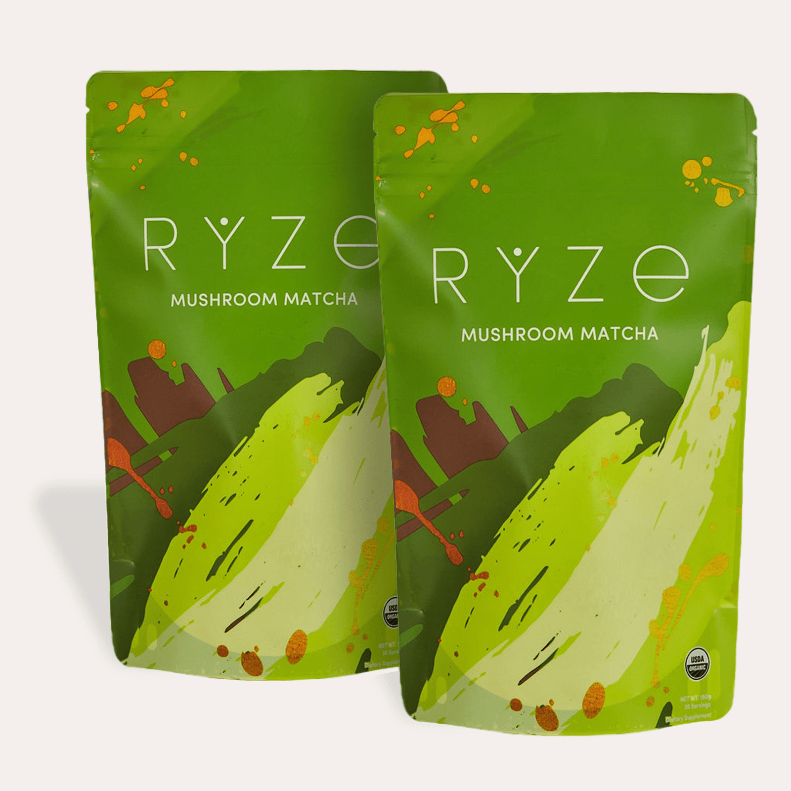 RYZE Organic Mushroom Matcha Starter Kit (60 servings) A8